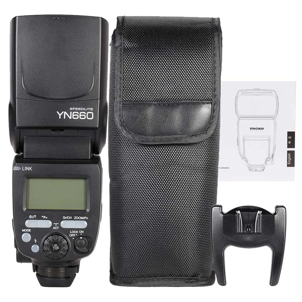 YONGNUO YN660 Вспышка Speedlite для камеры Nikon Canon Pentax 2 4G Беспроводная передача трансивер