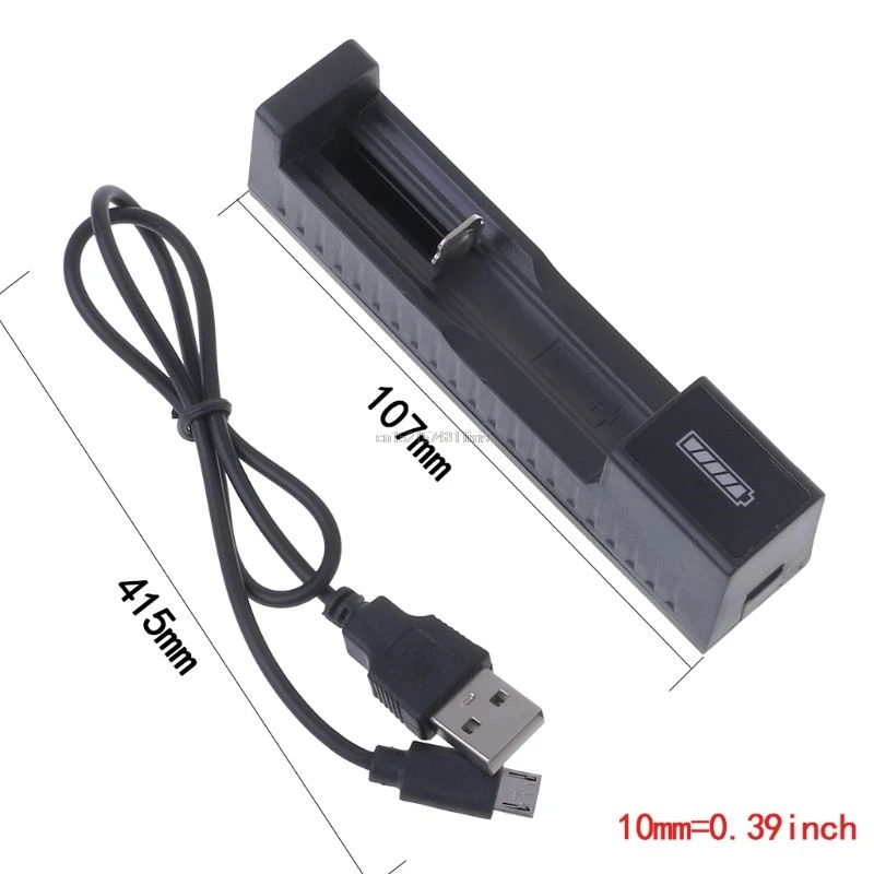 2018 Новый 3 7 V Универсальный перезаряжаемый аккумулятор USB зарядное устройство для