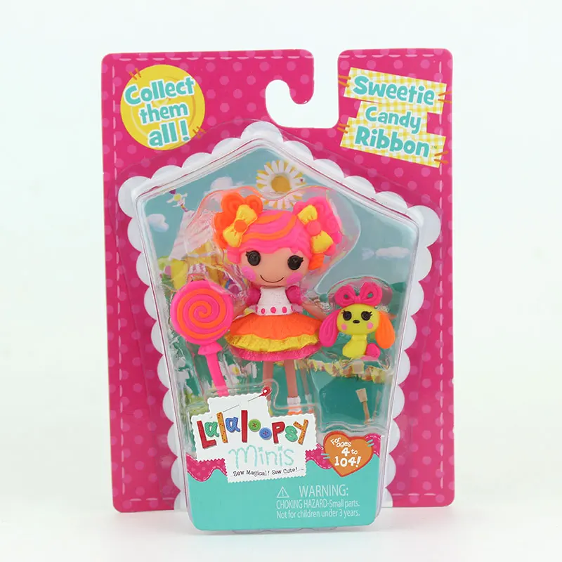 3 дюймовые оригинальные куклы MGA laloopsy и Аксессуары в комплекте с коробкой |