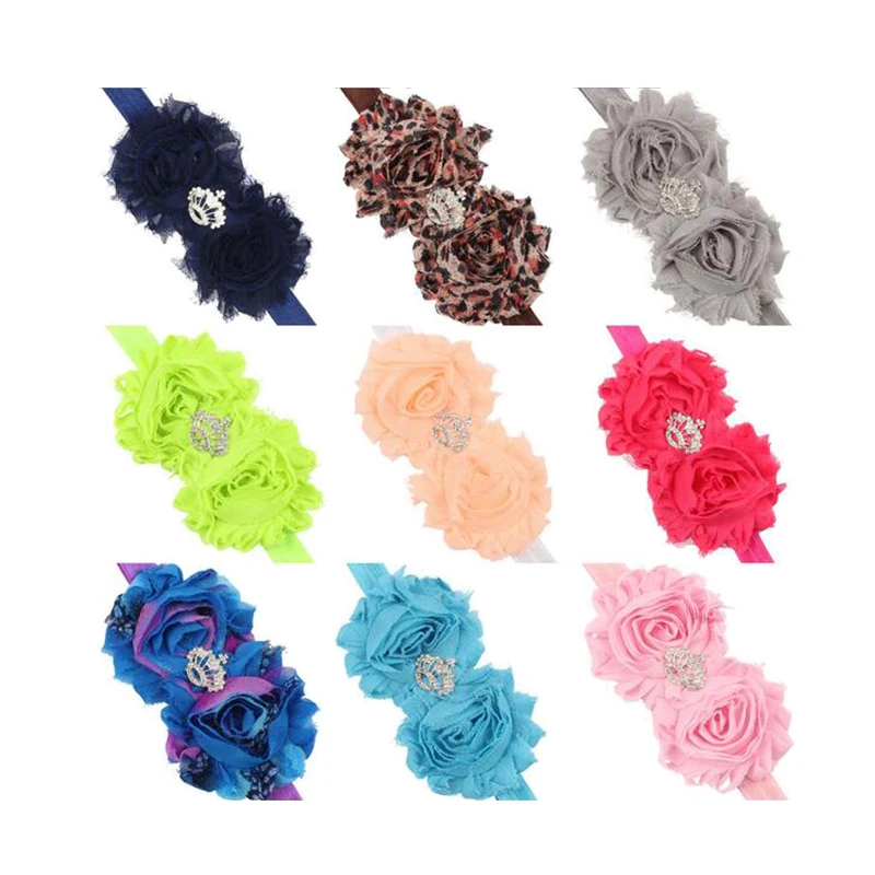 10 шт./лот детские повязки ободки резинки для маленьких девочек Hairbands