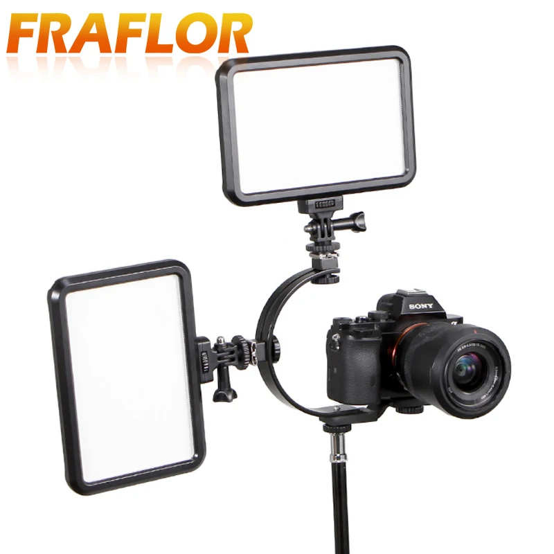 Многофункциональный регулируемый металлический кронштейн для вспышки камеры C