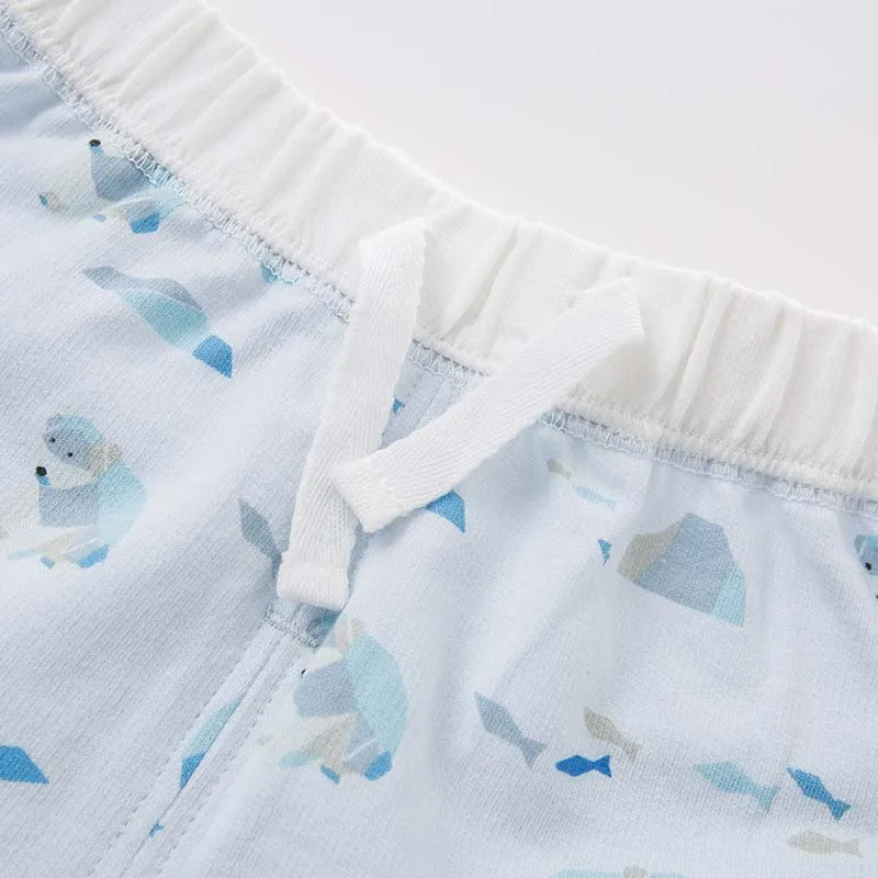 Dave bella summer baby clothing sets boys bear printing clothes children t shirt+shorts 2 pcs toddler outfit DBF7291 | Детская одежда и