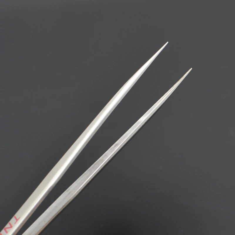 Профессиональный пинцет из нержавеющей стали изогнутые прямые пинцеты для