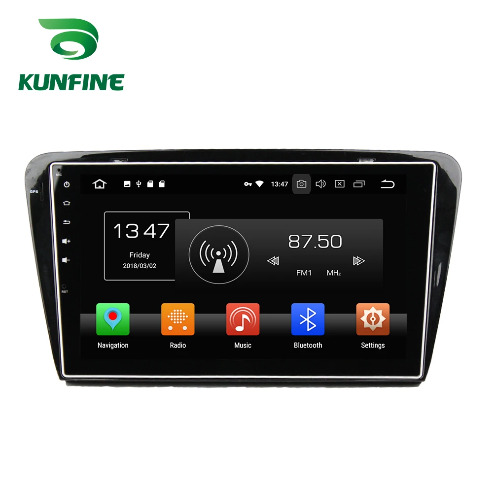 Android 9 0 Восьмиядерный 4 Гб ОЗУ 64 ПЗУ автомобильный DVD GPS мультимедийный плеер