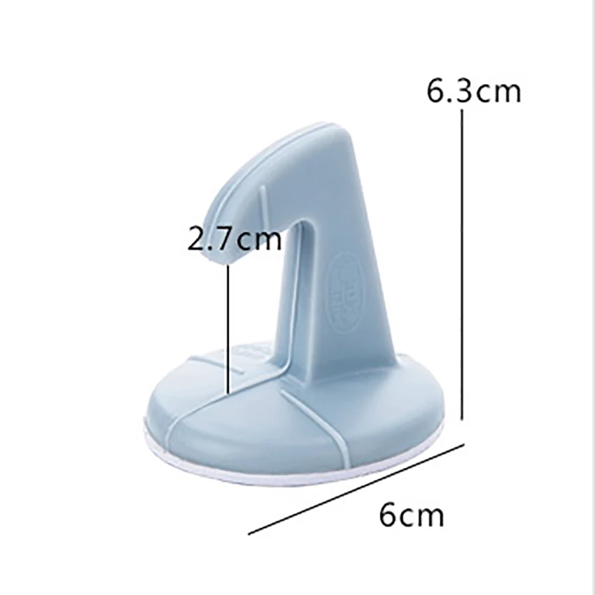 Thickened Door Stopper Rear Wall Anti-collision Pad Handle Mute Stick With Hook Anti Vibration |