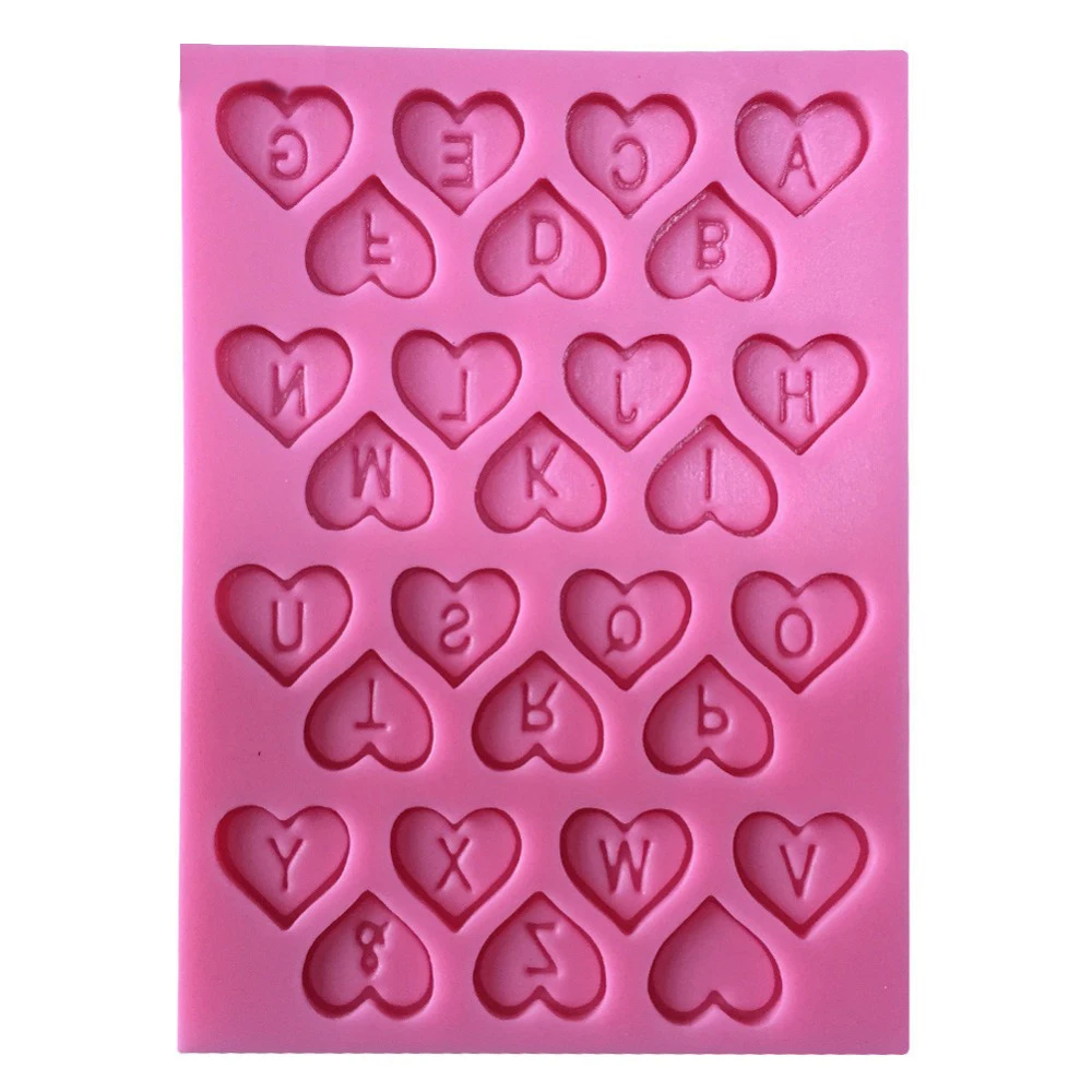 Силиконовая 3D форма для мастики с надписью Love | Дом и сад