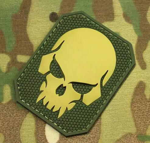 ПВХ резиновый чехол для телефона с рисунком в виде черепа|badges army|badge fordbadge supplies |