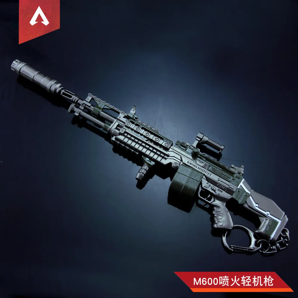 APEX Hero M600 огонь распыления легкий пулемет сплав опасная игрушка модель легенды