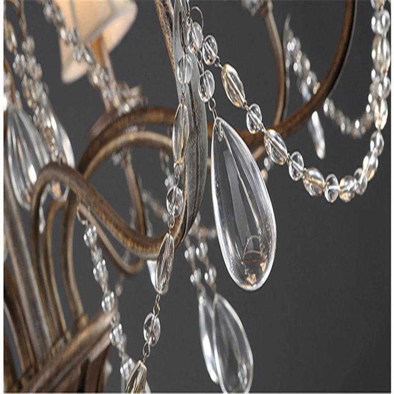 Хрустальные Роскошные люстры K9 американская европейская Классическая Подвесная