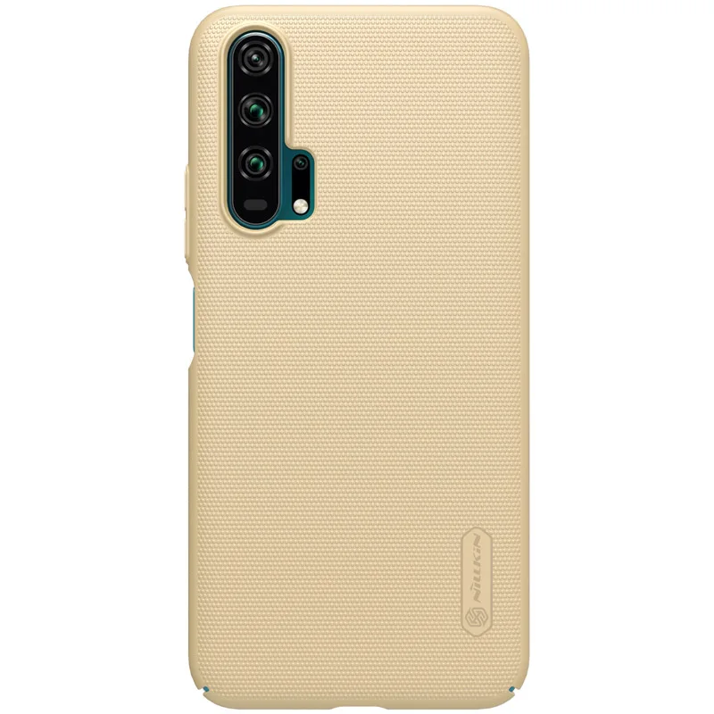 Золотой Huawei Honor 20 Pro чехол Nillkin супер матовый защитный жесткий Ультратонкий чехол для huawei Honor 20 Pro Nilkin чехол для телефона - Цвет: Золотой