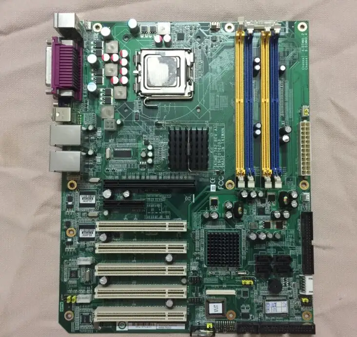100% OK Original Embedded IPC Mainboard AIMB-762G2 AIMB-762 ATX Industrial Motherboard 5*PCI 2*COM 2*LAN with RAM LGA775 CPU | Компьютеры