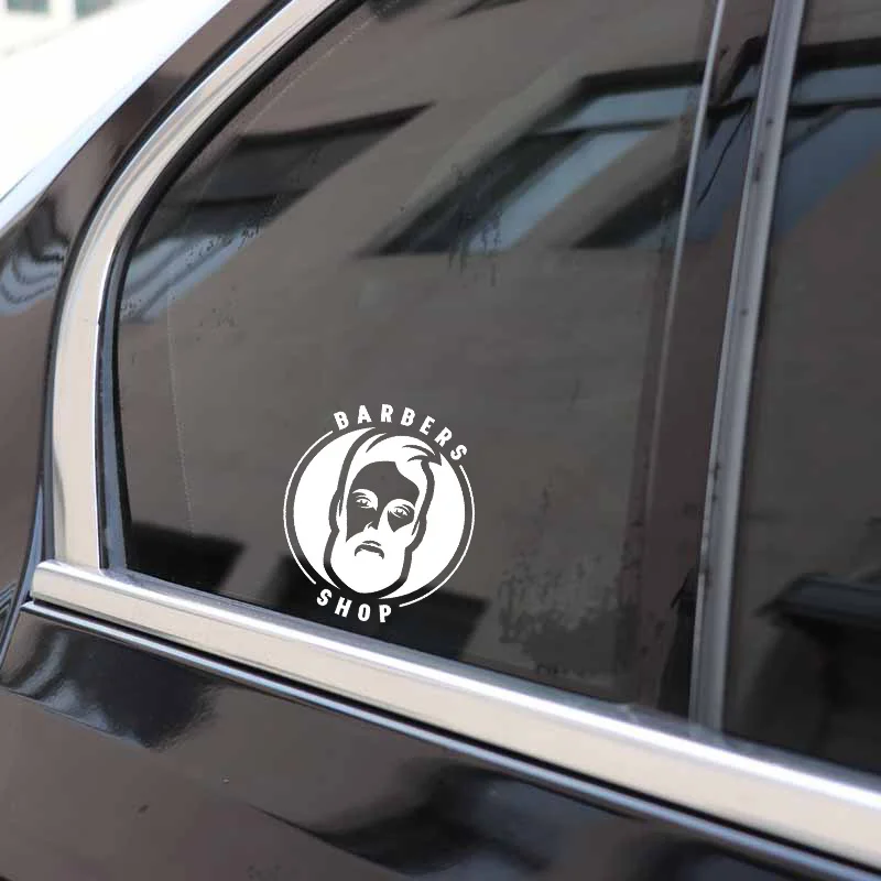 YJZT 12.3CM*14.1CM Hair Stylist Salon Hairdresser Barber Shop Vinyl Car Sticker C22-0179 | Автомобили и мотоциклы