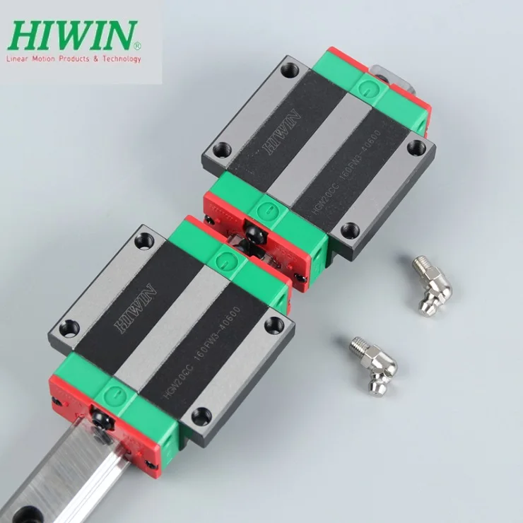 1 шт. 100% оригинальная Hiwin Линейная рельсовая линейная направляющая HGR20 L 1200 мм + 2