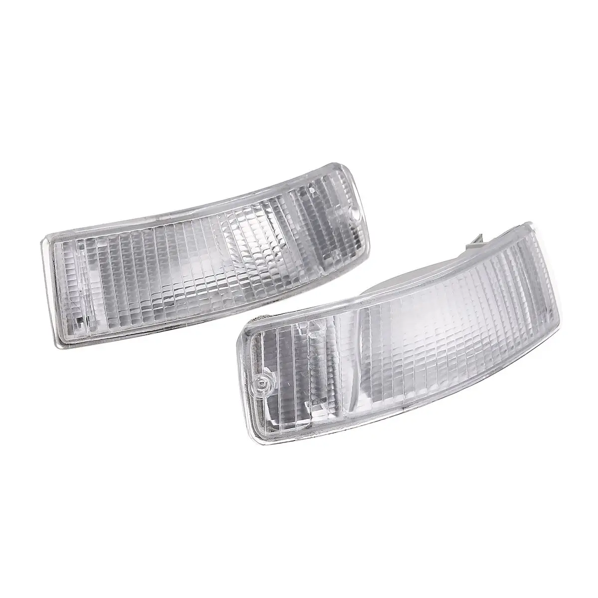 White 1 пара индикаторов мигалка указатели поворота белый янтарь для Audi 80 90 B4 8G 1988-2000 - Испускаемый цвет: White