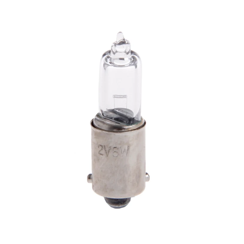 

10Pcs H6W 434 BAX9S 12V 6W Clear Glass Miniature Lamp C2R Filament Car Bulbsc