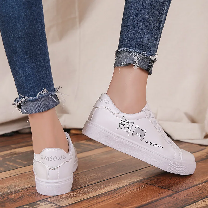 Новинка сезон осень обувь на плоской подошве|Женские кроссовки и кеды| |