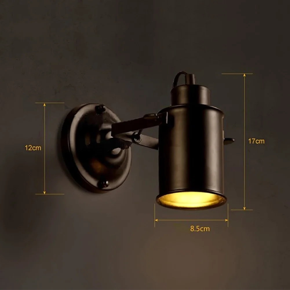 Настенный светильник в американском стиле ретро стильные светодиодсветодиодный