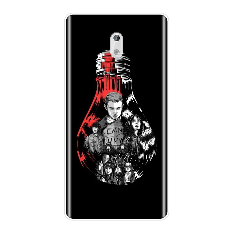 Чехол для телефона странные вещи Nokia X6 7 Plus Мягкая силиконовая задняя крышка 8 6 5 3 2