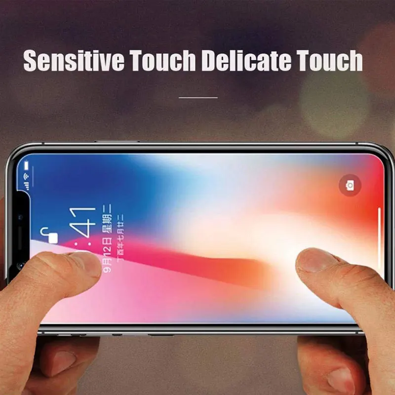 Ascromy 10 шт для iPhone X защита экрана закаленное стекло 9H 7 Plus 8 6 6S 5 S 5S SE 5C 4 4S verre trempe |