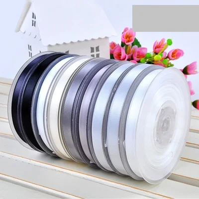 

Pick Sizes 2 3 5 6 9 13 16 19 22 25 28 32 38 50 57 63 75 89 100 MM Width 100% polyester solid color Double Face Satin Ribbon