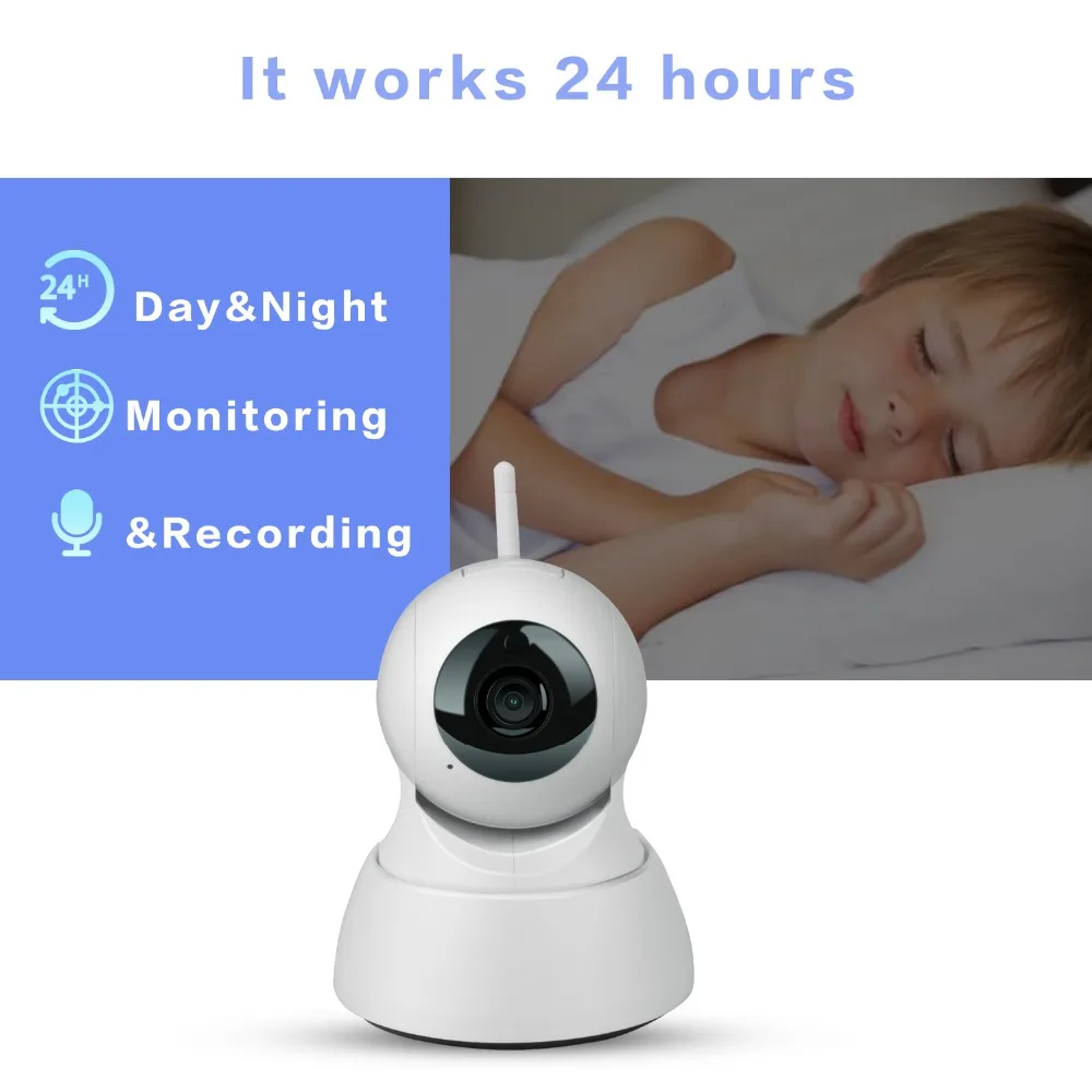 Беспроводная камера Smart HD ip-камера Wi-Fi Remote monitor дома камеры видеонаблюдения для