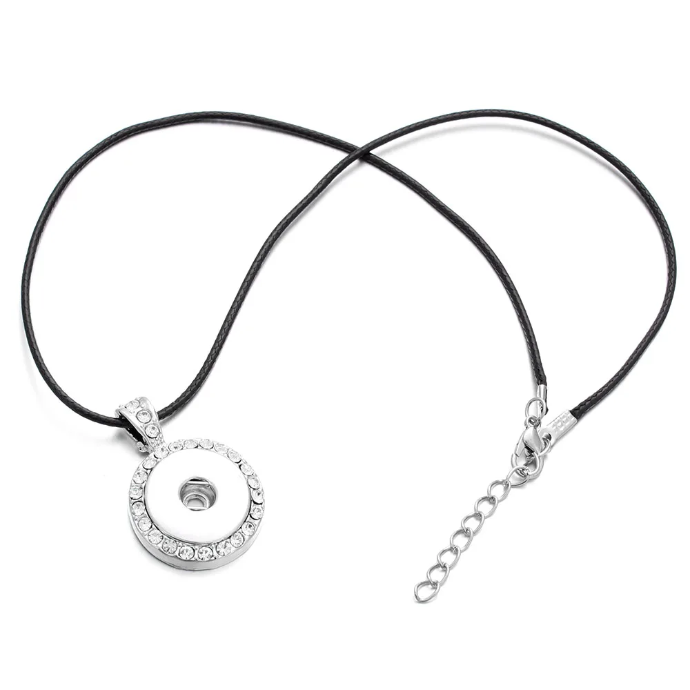 Горячая распродажа!|snap necklace|pendant silverround pendant |