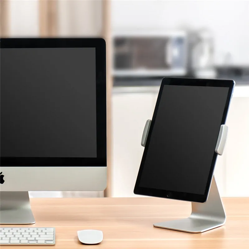 

AL Metal Tablet PC Stand Holder for iPad new 2018 Air 2 mini 4 iPad Pro 12.9" surface pro 4 3 Docking Station Cradle Anti-skid
