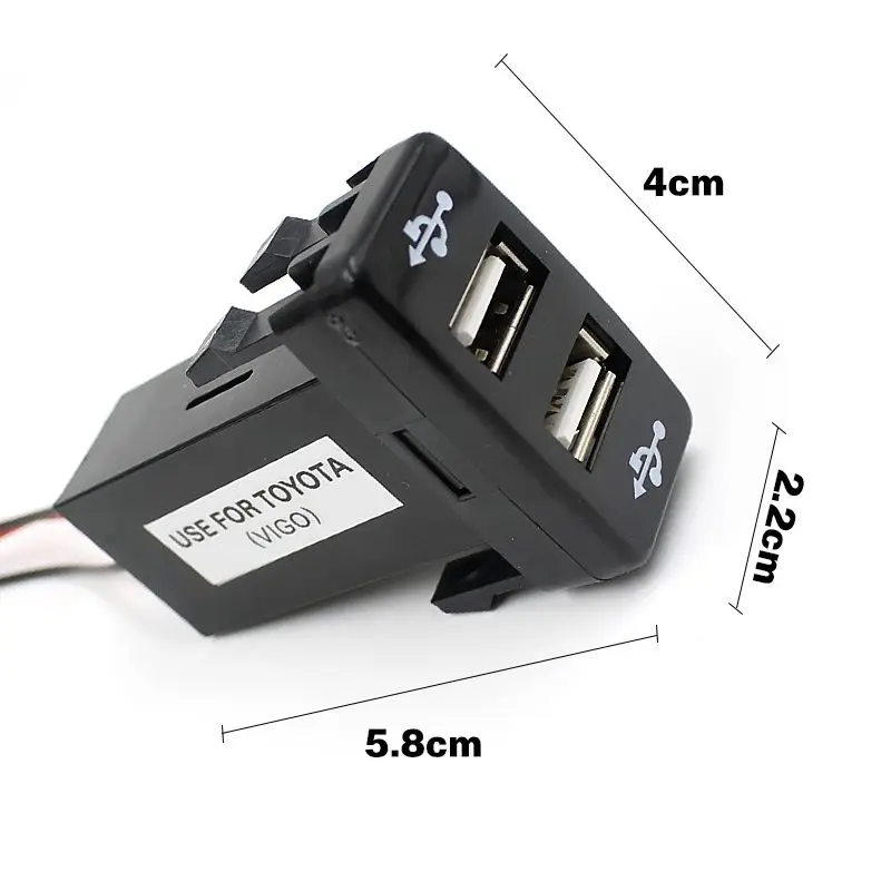 Mobile Phone Tablet GPS Fast Charger 5V 1.2A / 2.1A Dual USB Car Adapter | Автомобили и мотоциклы