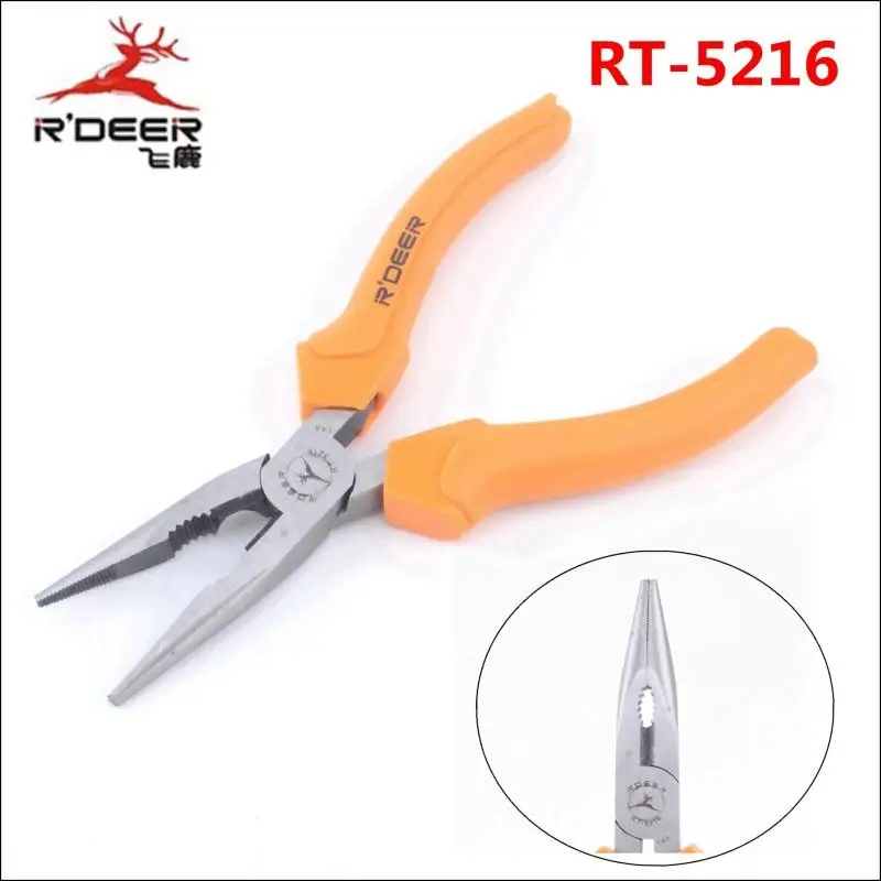 R'DEER инструмент HONGKONG бренд Германия стиль 55# Высокоуглеродистая сталь один набор 4 шт. " 8" комбинированные плоскогубцы диагональные плоскогубцы