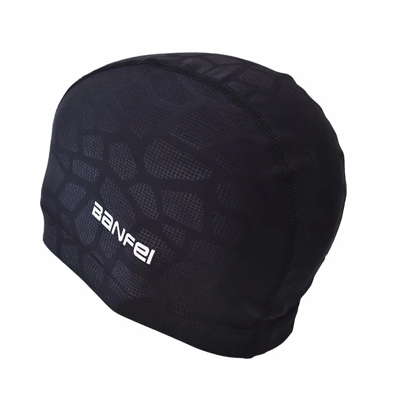 Мужская Профессиональная шапочка для плавания однотонная одежда бассейна