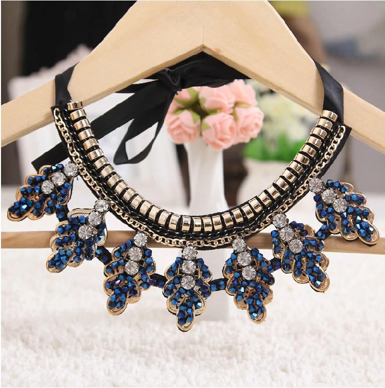 Новинка 2015 съемный воротник Модный женский искусственный ювелирный ручной