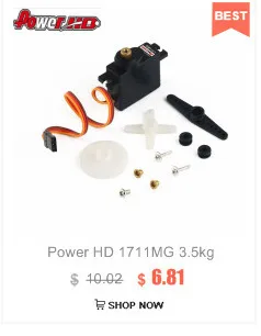 1,9 г пластиковый сервопривод для Wltoys XK A600 K100 K110 K123 K124 V977 V966 RC вертолет самолет часть аксессуары ti