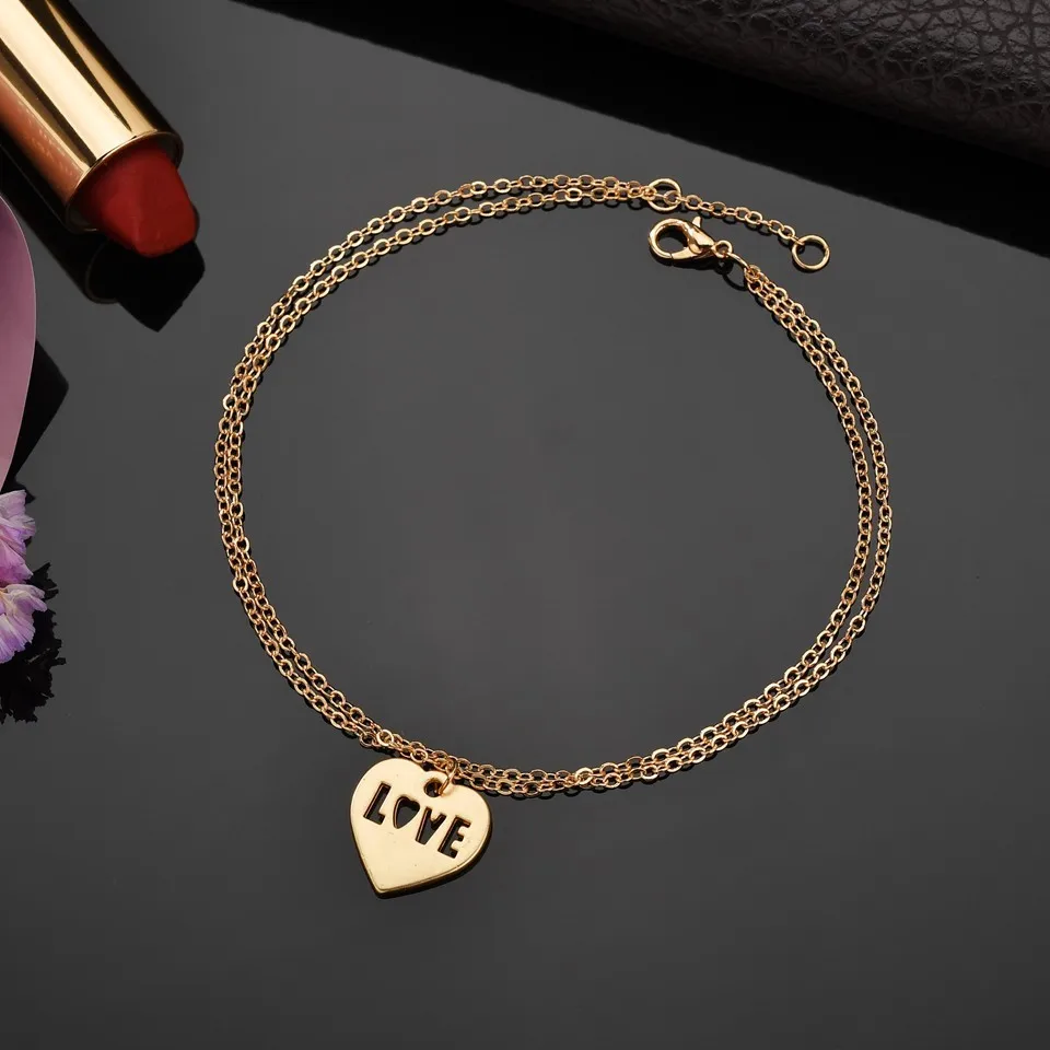 Новинка богемский золотой браслет на щиколотке Женский Летний Пляжный