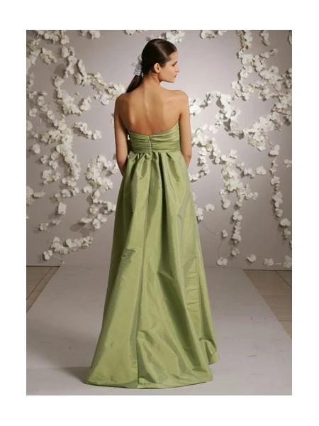 2014 best sale grassgreen bowknot pleat alluring off the shoulder sexy prom dresses new arrival strapless taffeta gown | Свадьбы и