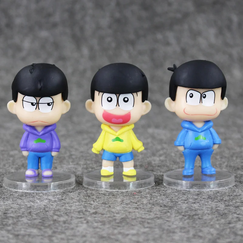 6 см шт./лот аниме Osomatsu san Mr osomatsu Karamatsu Ichimatsu мини ПВХ экшн фигурка модель игрушки