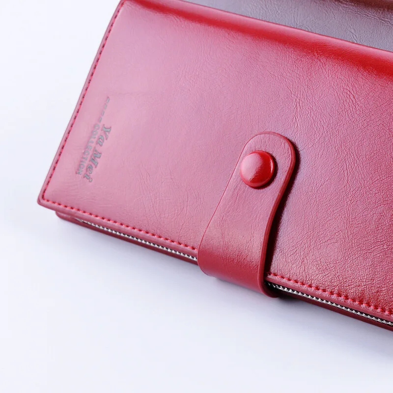 Women Wallet Leather Bag Female Purse Long Multifunction Wallet Phone Holder Wemen Cards Coins Purse Female Clutch Money Pocket