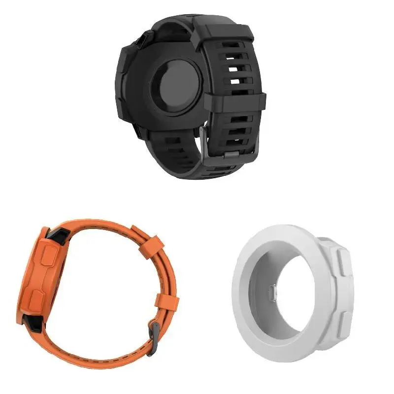 Смарт часы силиконовый чехол рамка защитный для Garmin Instinct JLRJ88|Смарт-аксессуары| |
