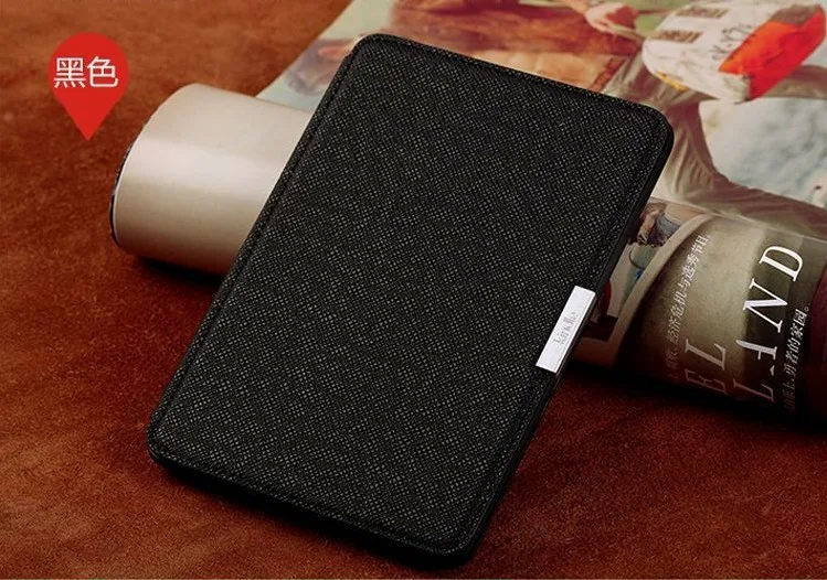Новый оригинальный 1:1 тонкий кожаный умный чехол для нового Amazon Kindle Paperwhite 6 дюймов