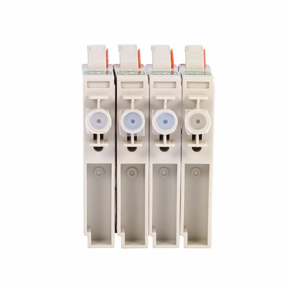 Подлинная T0715 Multipack чернильные картриджи для Epson T0711 T0712 T0713 T0714 4 цвета Простота в использовании Водонепроницаемость