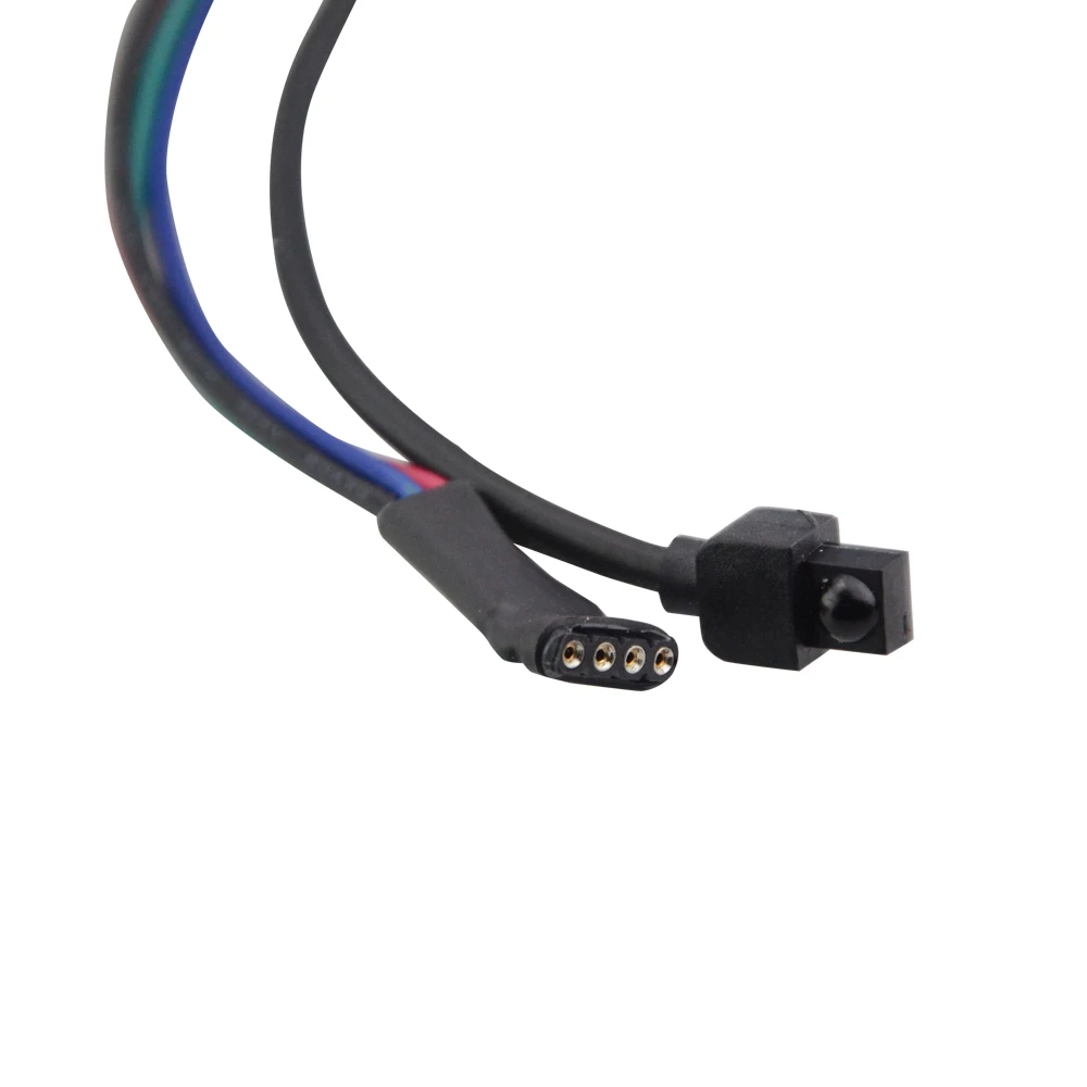 RGB контроллер 12-24 В DC 17Key IR LED водонепроницаемый инфракрасный пульт дистанционного