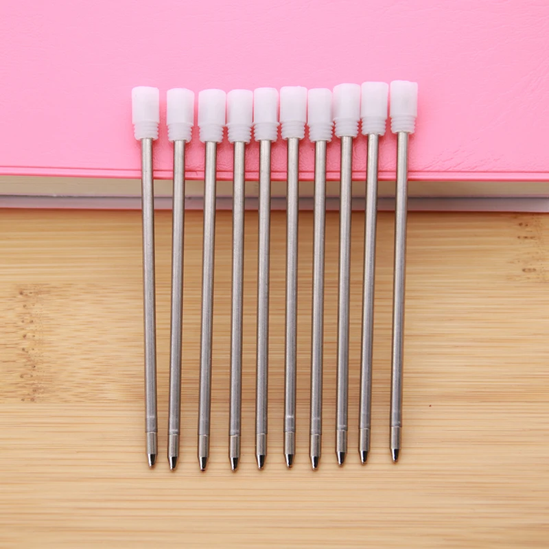 10 шт. оптовая продажа! С украшением в виде кристаллов ручка Замена письменные