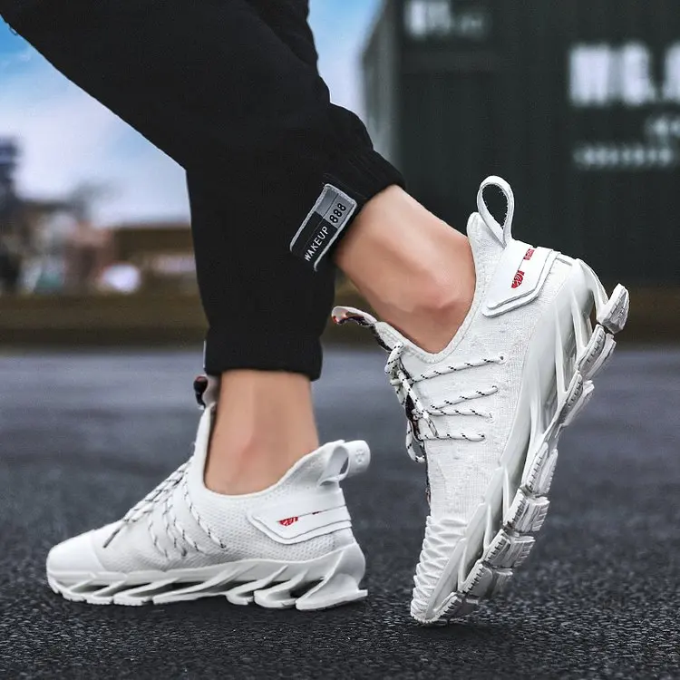 2019 Fashion High Top chunky Sneakers embroidery Hip Hop Street fly weave sneaker trainer tenis masculino Cool Shoes | Обувь