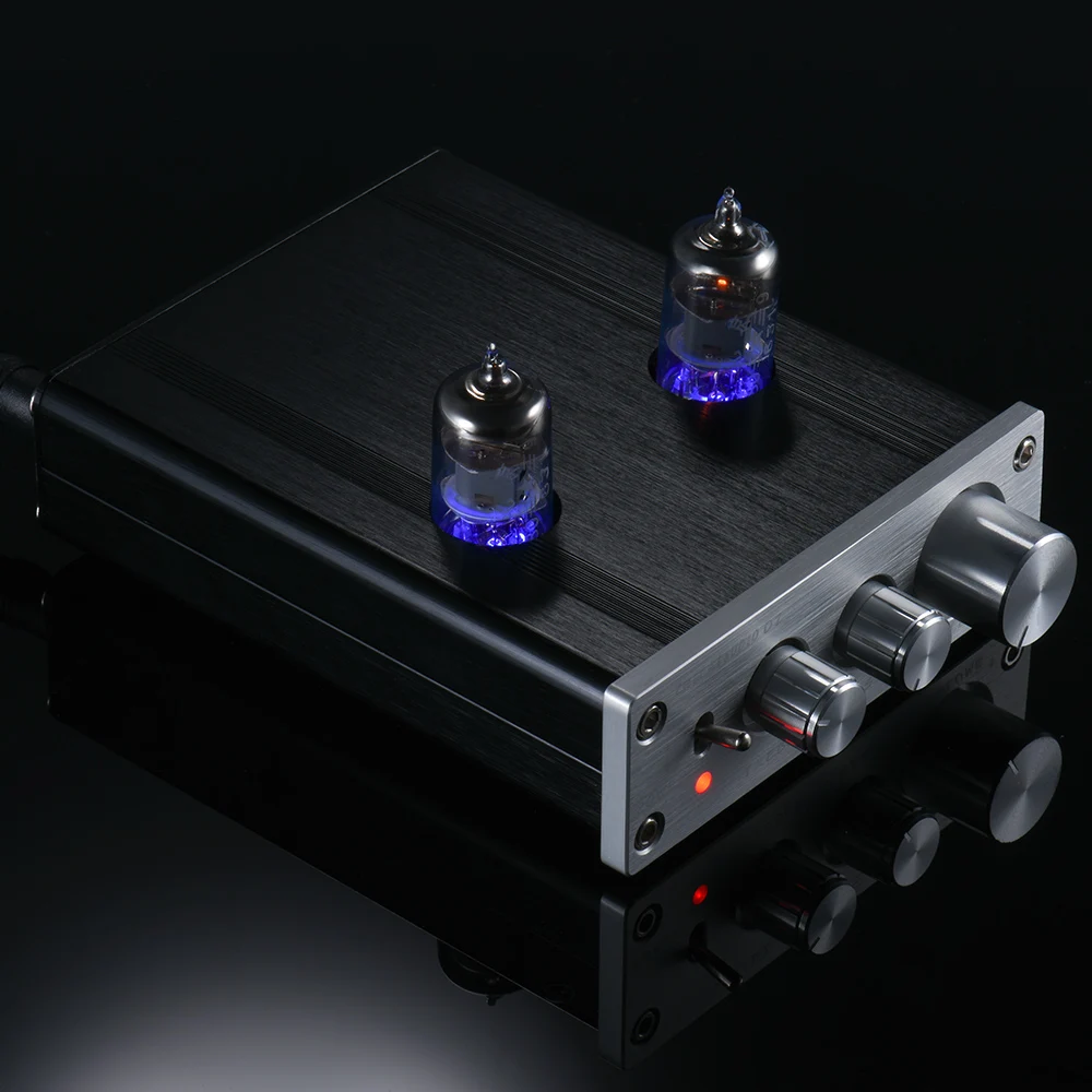 Мини Hi-Fi 6J1 вакуумная трубка стерео аудио Предварительный усилитель