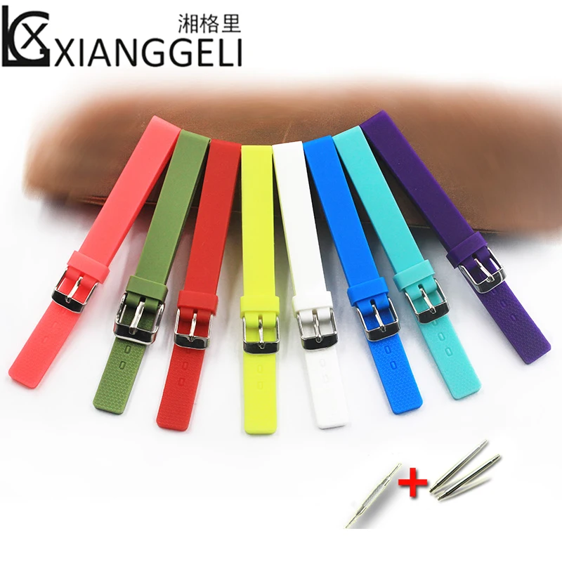 Аксессуары для часов карамельных цветов 12 мм ремешок карамельного цвета прямая