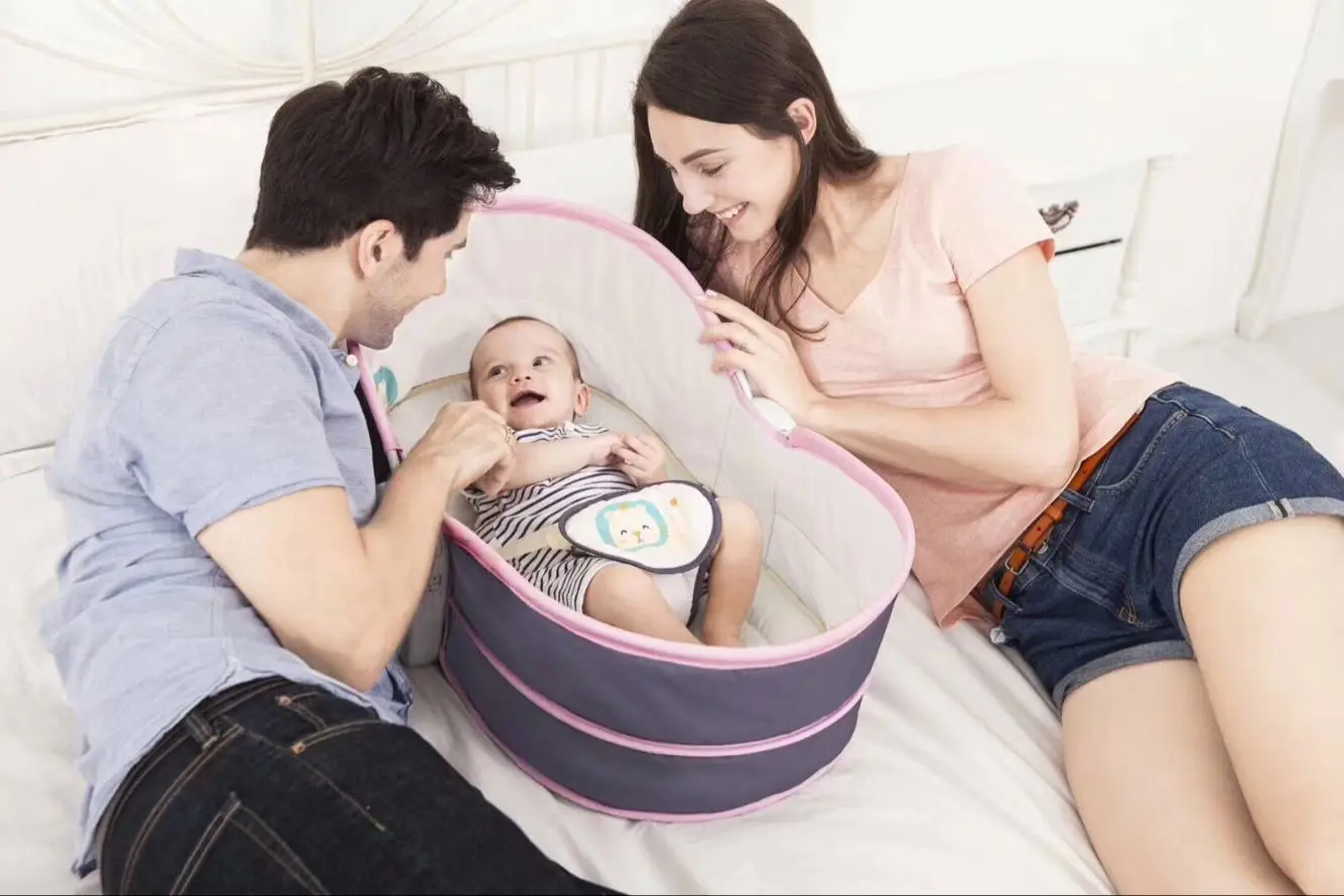 Электрическое Кресло-Качалка Mastela five-in-one, ручная корзина для младенцев, детская кроватка, люлька, корзина для сна с москитной сеткой