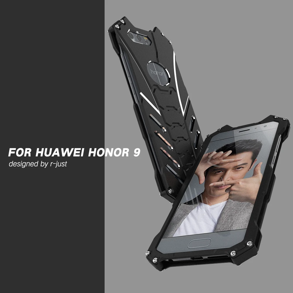 for Huawei Honor 9 Case Luxury Space Aluminium Metal Cases For Honor9 Mobile Phone Cover Coque 5.15 inch | Мобильные телефоны и
