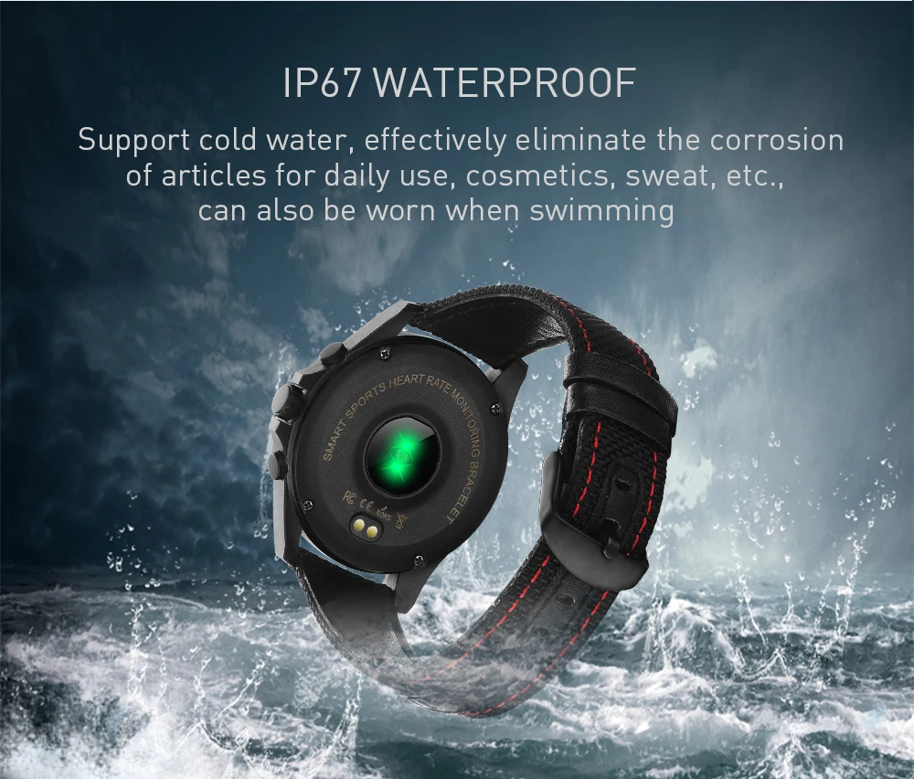 

CK23 Smart Watch Men Women Fitness Tracker IP67 Waterproof Smartwatch Heart Rate Sleep Tracker Sport Bracelet for IOS Android