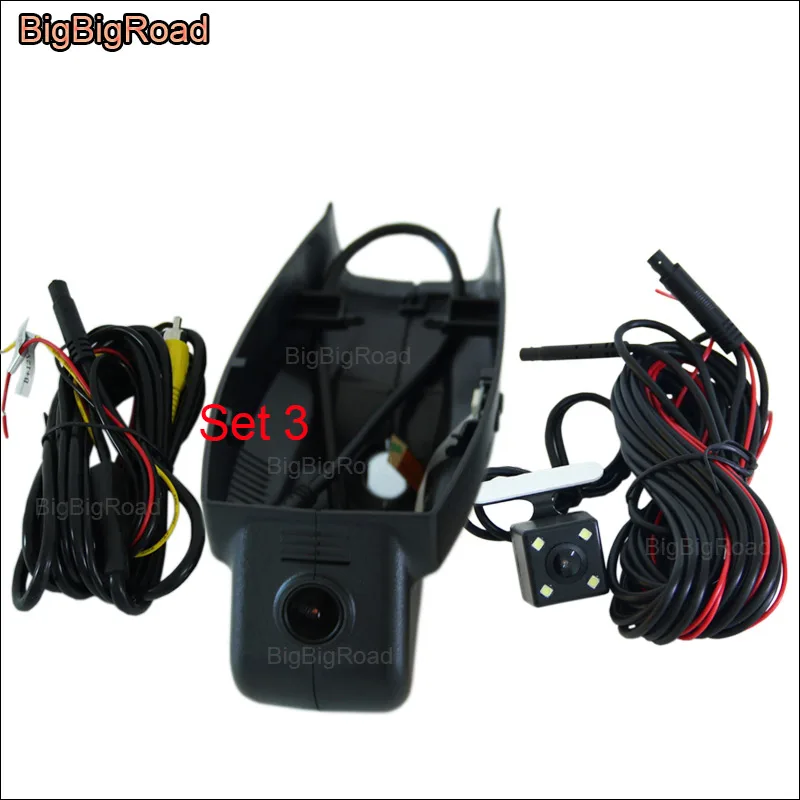 Автомобильный видеорегистратор BigBigRoad wifi для BMW 1 series 116i 118i 120i 135i f20 / M2 M3 M4 M5