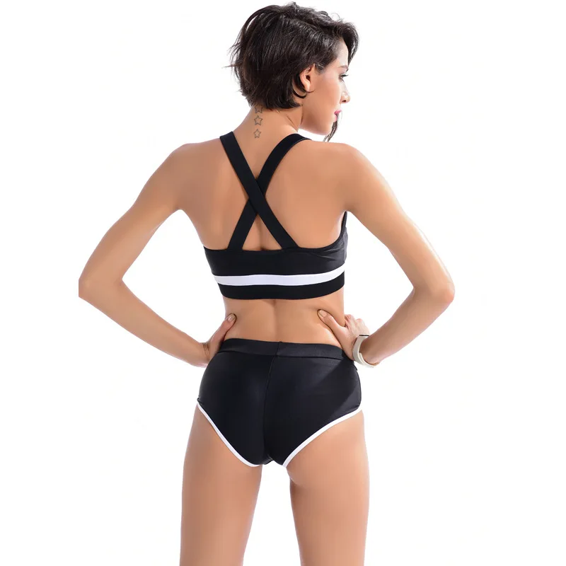 2017 S XXL высокое Средства ухода за кожей Шеи укороченные Топы купальник младший