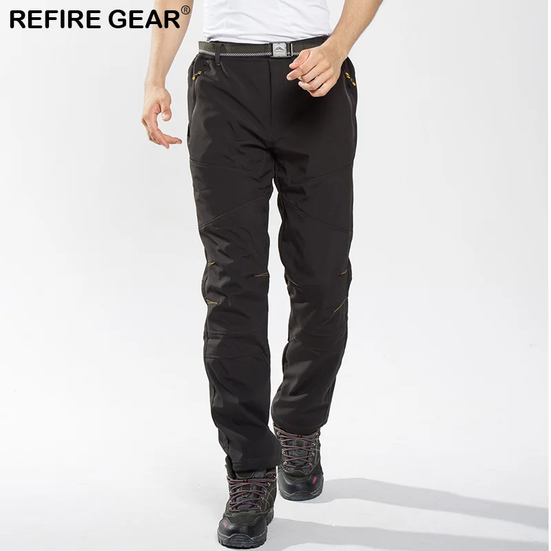 Refire gear, мягкая оболочка, флис, спортивные штаны для мужчин, для улицы, для походов, треккинга, ветровка для кемпинга, рыбалки, альпинизма, водонепроницаемые брюки